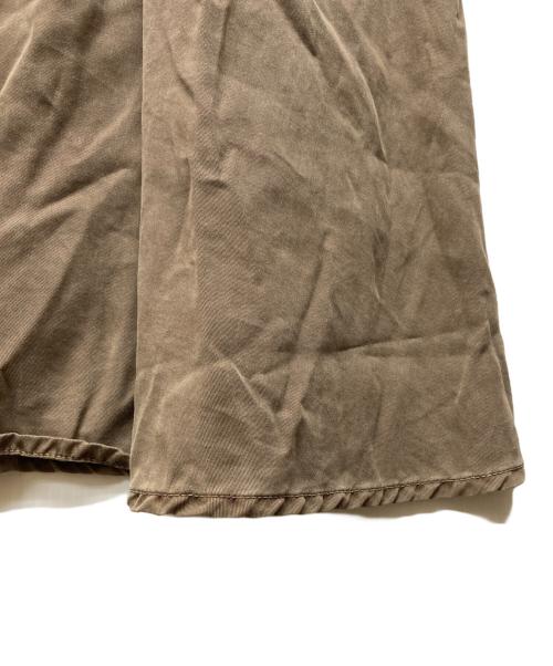 ASHER LA（アッシャー エルエー）ASHER LA (アッシャー エルエー) FLARE SKIRT ブラウン サイズ:Sの古着・服飾アイテム