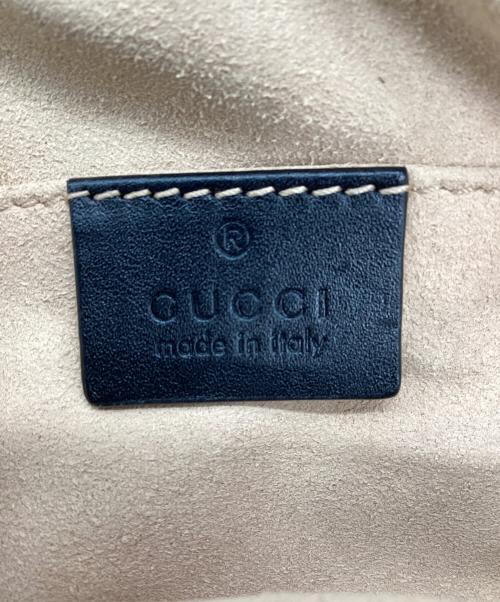GUCCI（グッチ）GUCCI (グッチ) キルティングベルトバッグ ブラックの古着・服飾アイテム