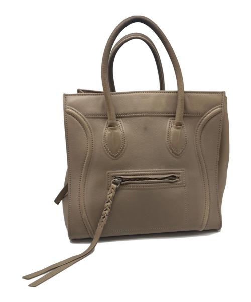 CELINE（セリーヌ）CELINE (セリーヌ) ラゲージ ファントム ベージュの古着・服飾アイテム