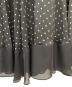 中古・古着 sacai (サカイ) Polka Dot Cotton Jersey x Satin Dress ブラック サイズ:2：40000円