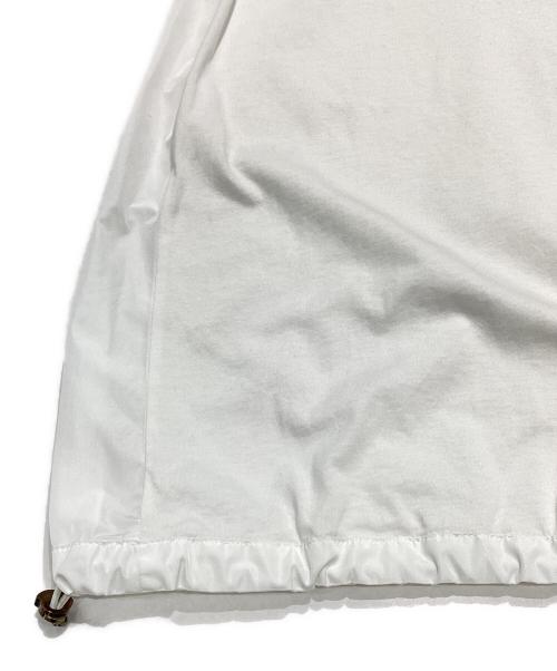 MONCLER（モンクレール）MONCLER (モンクレール) GIROCOLLOTシャツ ホワイト サイズ:Mの古着・服飾アイテム