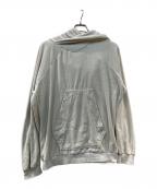 NILoSニルズ）の古着「ベロアパーカー」｜ホワイト