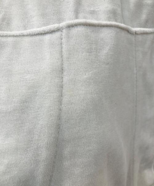 NILoS（ニルズ）NILoS (ニルズ) ベロアパーカー ホワイト サイズ:1の古着・服飾アイテム