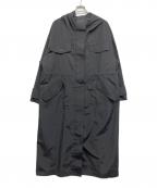 ETRE TOKYOエトレトウキョウ）の古着「ウォーターリペレントフーディーコート」｜ブラック