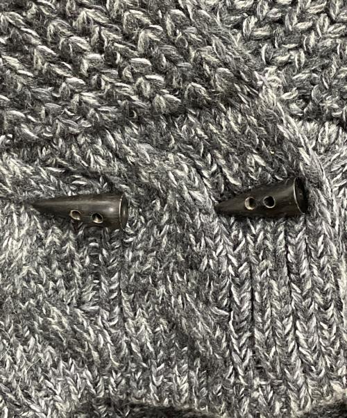 ETRE TOKYO（エトレトウキョウ）ETRE TOKYO (エトレトウキョウ) ミックスヤーンショートニットカーディガン グレー サイズ:Freeの古着・服飾アイテム