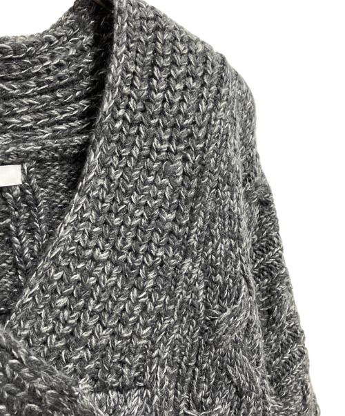 ETRE TOKYO（エトレトウキョウ）ETRE TOKYO (エトレトウキョウ) ミックスヤーンショートニットカーディガン グレー サイズ:Freeの古着・服飾アイテム