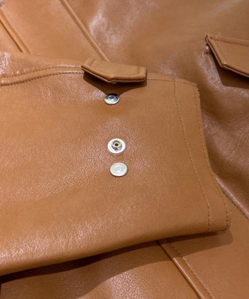 ETRE TOKYO（エトレトウキョウ）ETRE TOKYO (エトレトウキョウ) マルチファブリックリバーシブルコート ブラウン サイズ:Mの古着・服飾アイテム