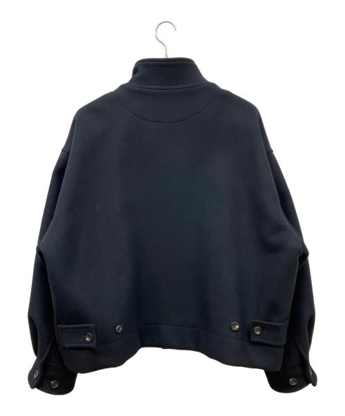 stein（シュタイン）stein (シュタイン) OVER SLEEVE MELTON JACKET ブラック サイズ:Sの古着・服飾アイテム