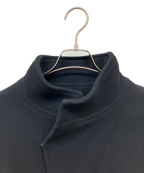 stein（シュタイン）stein (シュタイン) OVER SLEEVE MELTON JACKET ブラック サイズ:Sの古着・服飾アイテム