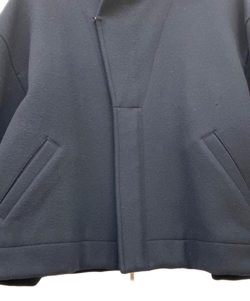 stein（シュタイン）stein (シュタイン) OVER SLEEVE MELTON JACKET ブラック サイズ:Sの古着・服飾アイテム