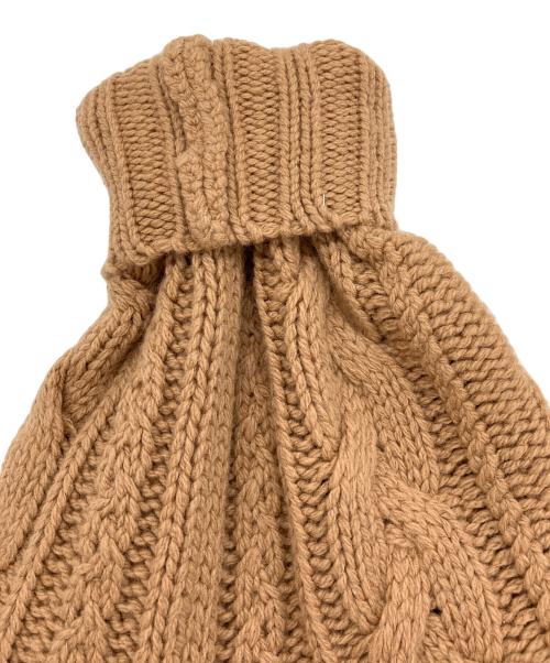 sacai（サカイ）sacai (サカイ) アシンメトリーダブルジップニット ブラウン×ホワイト サイズ:1の古着・服飾アイテム