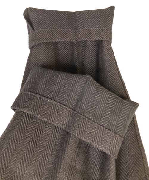 THE GIGI（ザ・ジジ）THE GIGI (ザ・ジジ) ヘリンボーンセットアップスーツ ブラック サイズ:SIZE 42の古着・服飾アイテム