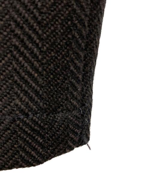 THE GIGI（ザ・ジジ）THE GIGI (ザ・ジジ) ヘリンボーンセットアップスーツ ブラック サイズ:SIZE 42の古着・服飾アイテム