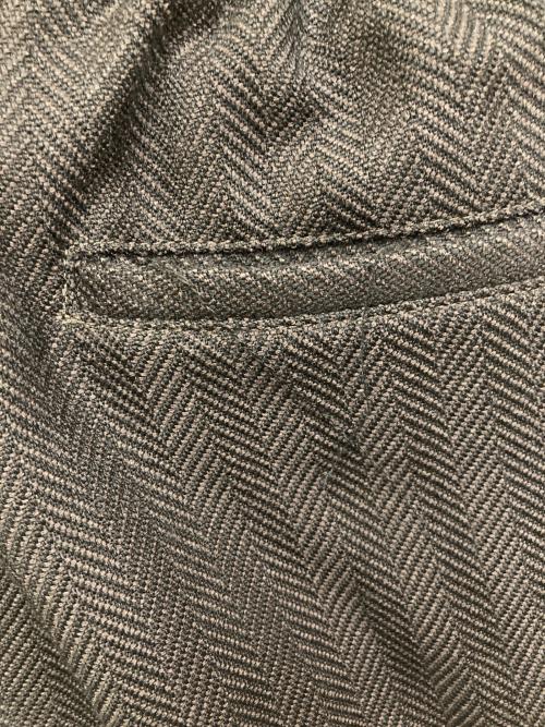 THE GIGI（ザ・ジジ）THE GIGI (ザ・ジジ) ヘリンボーンセットアップスーツ ブラック サイズ:SIZE 42の古着・服飾アイテム