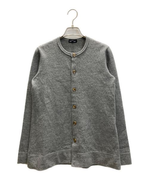 tricot COMME des GARCONS（トリココムデギャルソン）tricot COMME des GARCONS (トリココムデギャルソン) ウールフレアカーディガン グレー サイズ:SIZE Mの古着・服飾アイテム