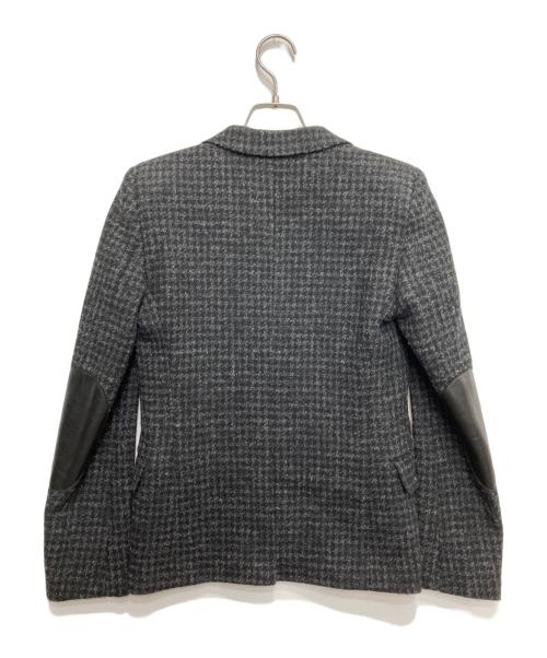 Saint Laurent Paris（サンローランパリ）Saint Laurent Paris (サンローランパリ) エルボーパッチテーラードジャケット ブラック サイズ:34の古着・服飾アイテム