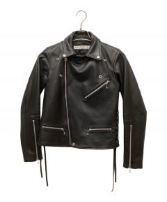 中古・古着通販】SHELLAC (シェラック) ファー付レザージャケット