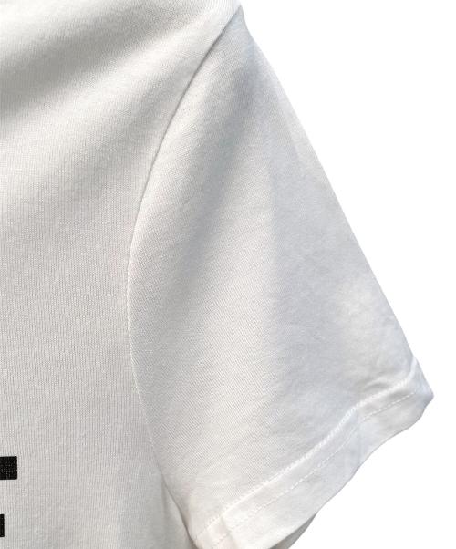 CELINE（セリーヌ）CELINE (セリーヌ) ロゴプリントTシャツ ホワイト サイズ:XSの古着・服飾アイテム