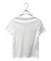 CELINE (セリーヌ) ロゴプリントTシャツ ホワイト サイズ:XS：27000円