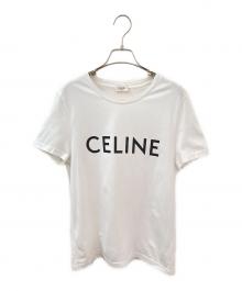 CELINE（セリーヌ）の古着「ロゴプリントTシャツ」｜ホワイト