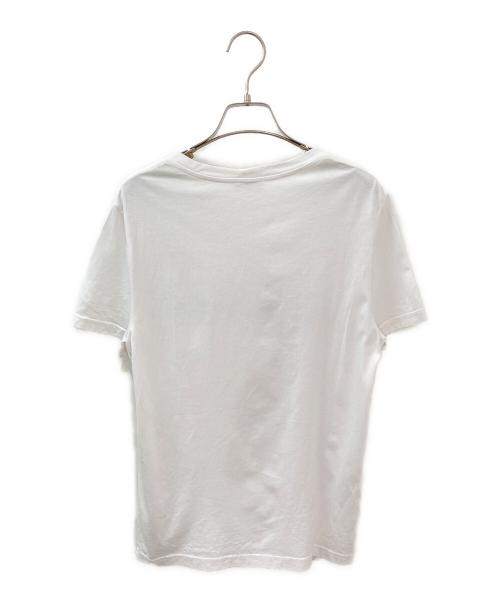 CELINE（セリーヌ）CELINE (セリーヌ) ロゴプリントTシャツ ホワイト サイズ:Mの古着・服飾アイテム