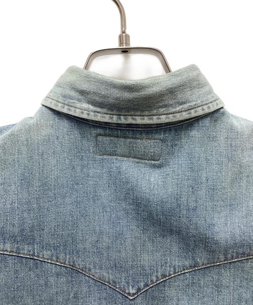 Saint Laurent Paris（サンローランパリ）Saint Laurent Paris (サンローランパリ) デニムウエスタンシャツ インディゴ サイズ:ＸＳの古着・服飾アイテム