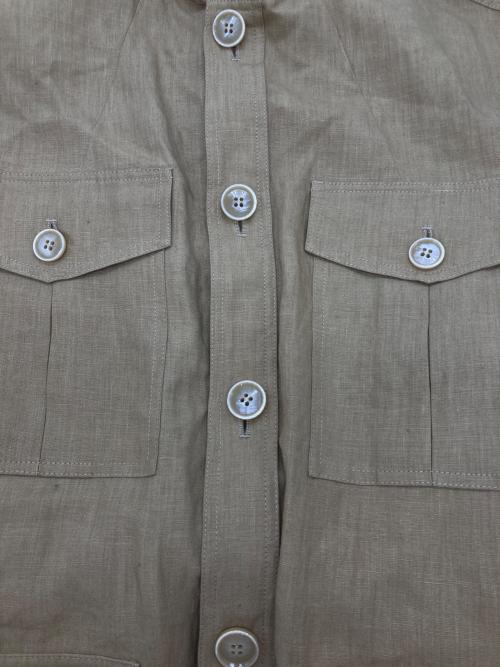 STUMBLY（スタンブリ―）STUMBLY (スタンブリ―) Belted Sleeveless Jacket ベージュ サイズ:36の古着・服飾アイテム