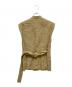 STUMBLY (スタンブリ―) Belted Sleeveless Jacket ベージュ サイズ:36：11000円