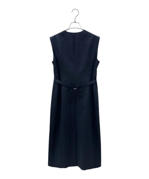ADEAM（アディアム）ADEAM (アディアム) Lucia Dress / ノースリーブワンピース ネイビー サイズ:4の古着・服飾アイテム