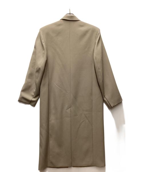 LE CIEL BLEU（ルシェルブルー）LE CIEL BLEU (ルシェルブルー) ロングコート/Tailored Long Coat ベージュ サイズ:36の古着・服飾アイテム