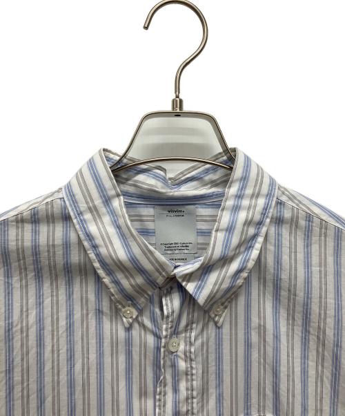 VISVIM（ビズビム）VISVIM (ビズビム) ボタンダウンシャツ ホワイト サイズ:2の古着・服飾アイテム