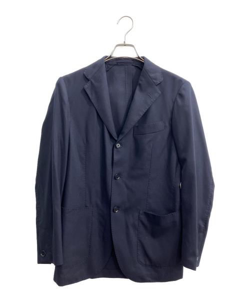 BEAMS F（ビームスエフ）BEAMS F (ビームスエフ) NEW EASY ソリッド ジャケット ネイビー サイズ:46の古着・服飾アイテム