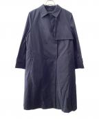 INDIVIインディヴィ）の古着「UVケア/ライナー付トレンチコート」｜ネイビー