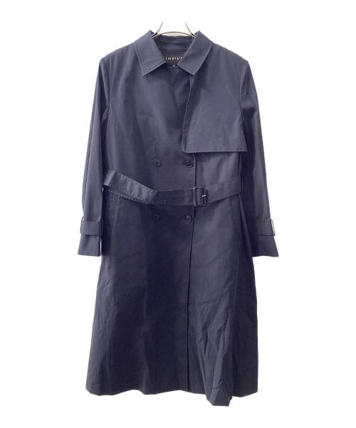 INDIVI（インディヴィ）INDIVI (インディヴィ) UVケア/ライナー付トレンチコート ネイビー サイズ:15の古着・服飾アイテム