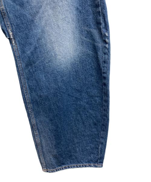 Curensology（カレンソロジー）Curensology (カレンソロジー) ダメージカーヴィーデニムパンツ インディゴ サイズ:38の古着・服飾アイテム