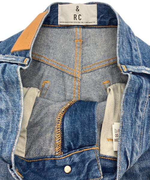 Curensology（カレンソロジー）Curensology (カレンソロジー) ダメージカーヴィーデニムパンツ インディゴ サイズ:38の古着・服飾アイテム