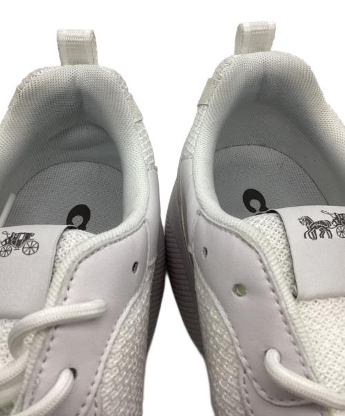 COACH（コーチ）COACH (コーチ) ストライダースニーカー ホワイト サイズ:27cmの古着・服飾アイテム