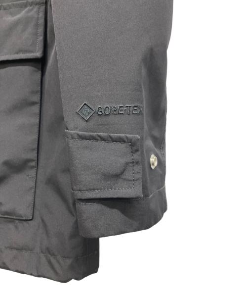 AIGLE（エーグル）AIGLE (エーグル) ゴアテックス スクエアフラップポケット パーカジャケット ブラック サイズ:40の古着・服飾アイテム