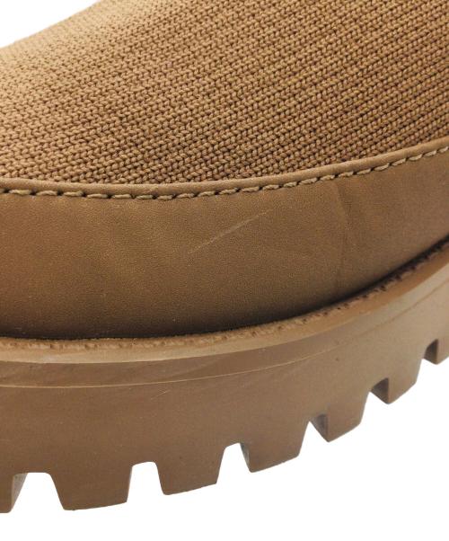 emmi atelier（エミアトリエ）emmi atelier (エミアトリエ) eco ニットブーツ ブラウン サイズ:JP24.0、CN240(1.5)の古着・服飾アイテム