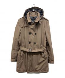 HERNO（ヘルノ）の古着「Laminar GORE-TEX　フーデット ダウン コート」｜ブラウン