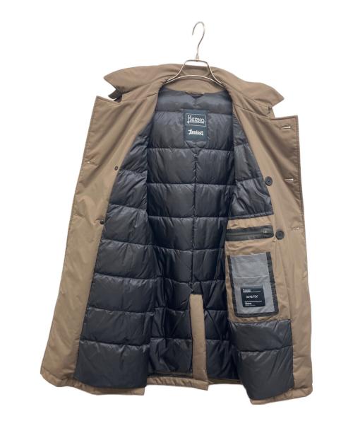 HERNO（ヘルノ）HERNO (ヘルノ) フーデット ダウン コート ブラウン サイズ:50の古着・服飾アイテム