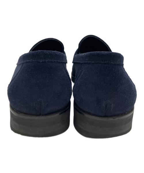 Trading post（トレーディングポスト）Trading post (トレーディングポスト) コインローファー ネイビー サイズ:8 1/2の古着・服飾アイテム