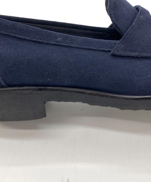 Trading post（トレーディングポスト）Trading post (トレーディングポスト) コインローファー ネイビー サイズ:8 1/2の古着・服飾アイテム