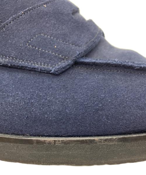 Trading post（トレーディングポスト）Trading post (トレーディングポスト) コインローファー ネイビー サイズ:8 1/2の古着・服飾アイテム