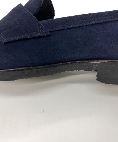 Trading post（トレーディングポスト）Trading post (トレーディングポスト) コインローファー ネイビー サイズ:8 1/2の古着・服飾アイテム