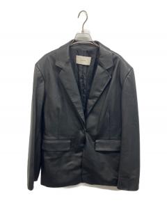 中古・古着通販】NKNIT (ンニット) faux fur big jacket ブラウン