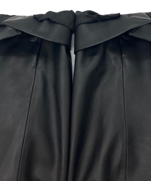 TODAYFUL（トゥデイフル）TODAYFUL (トゥデイフル) エコレザーテーラードジャケット ブラック サイズ:38の古着・服飾アイテム