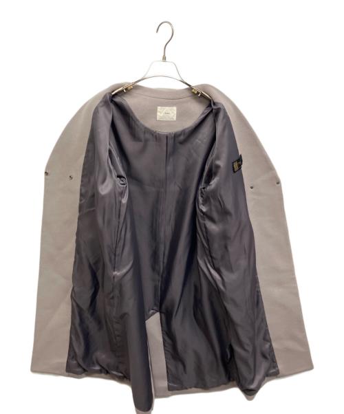 IENA（イエナ）IENA (イエナ) MANTECO ノーカラーコート ブラウン サイズ:34の古着・服飾アイテム
