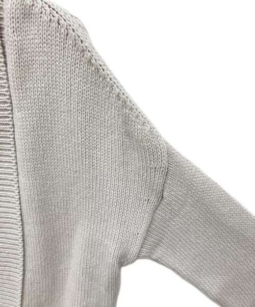 JIL SANDER（ジルサンダー）JIL SANDER (ジルサンダー) カシミヤカーディガン ライトグレー サイズ:36の古着・服飾アイテム