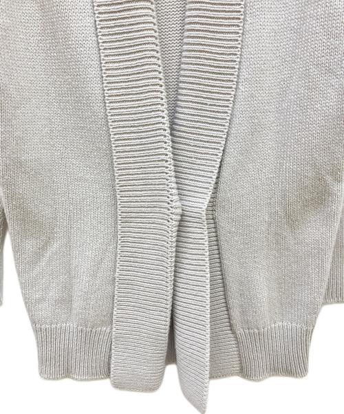 JIL SANDER（ジルサンダー）JIL SANDER (ジルサンダー) カシミヤカーディガン ライトグレー サイズ:36の古着・服飾アイテム